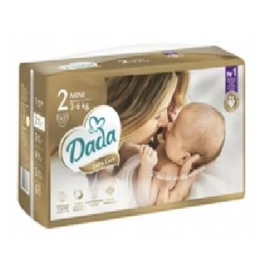 Dada pelenka Extra Care (2-es) 3 - 6 kg (44 db/cs) 